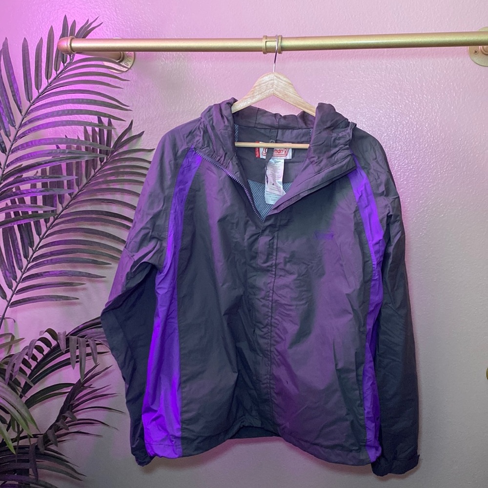COLEMAN - HOODED WINDBREAKER - MENS